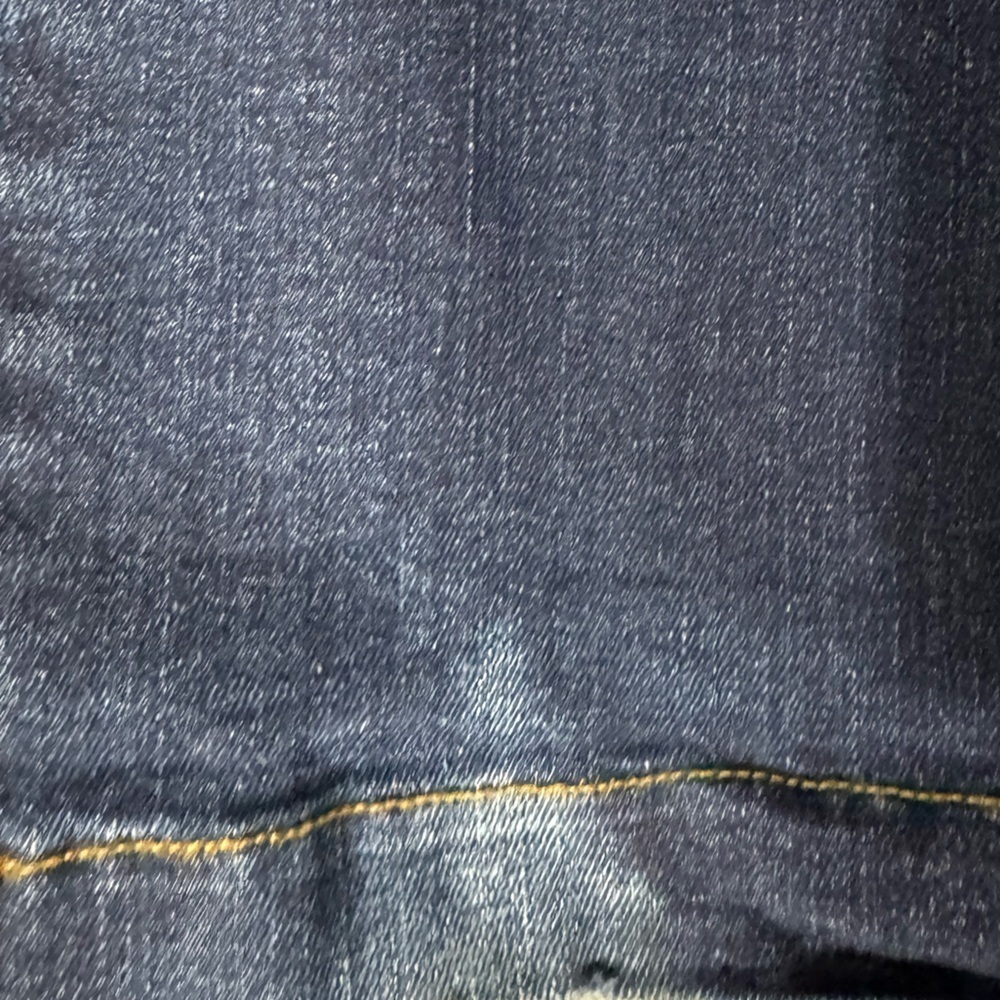 SPANX Dark Blue Flare Pull On Jeans Size Small - Picture 5 of 5